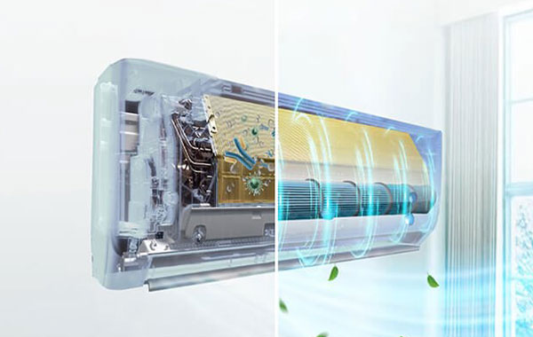 Chế độ làm sạch X-Fan - Máy lạnh Gree